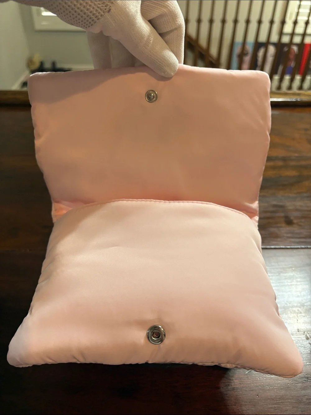 DIOR Beautè Pink Billowy Soft Pink Cosmetic Bag/Crossbody